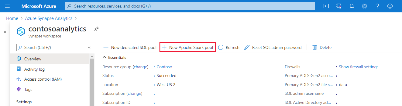 How to start with Apache Spark pool in Azure Synapse Analytics ...