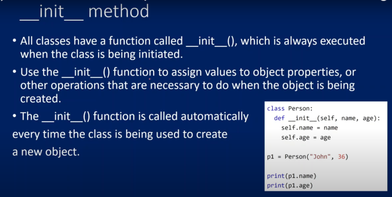 The __init__ method in Class in Python (Part-10) - CLoudOps Now!