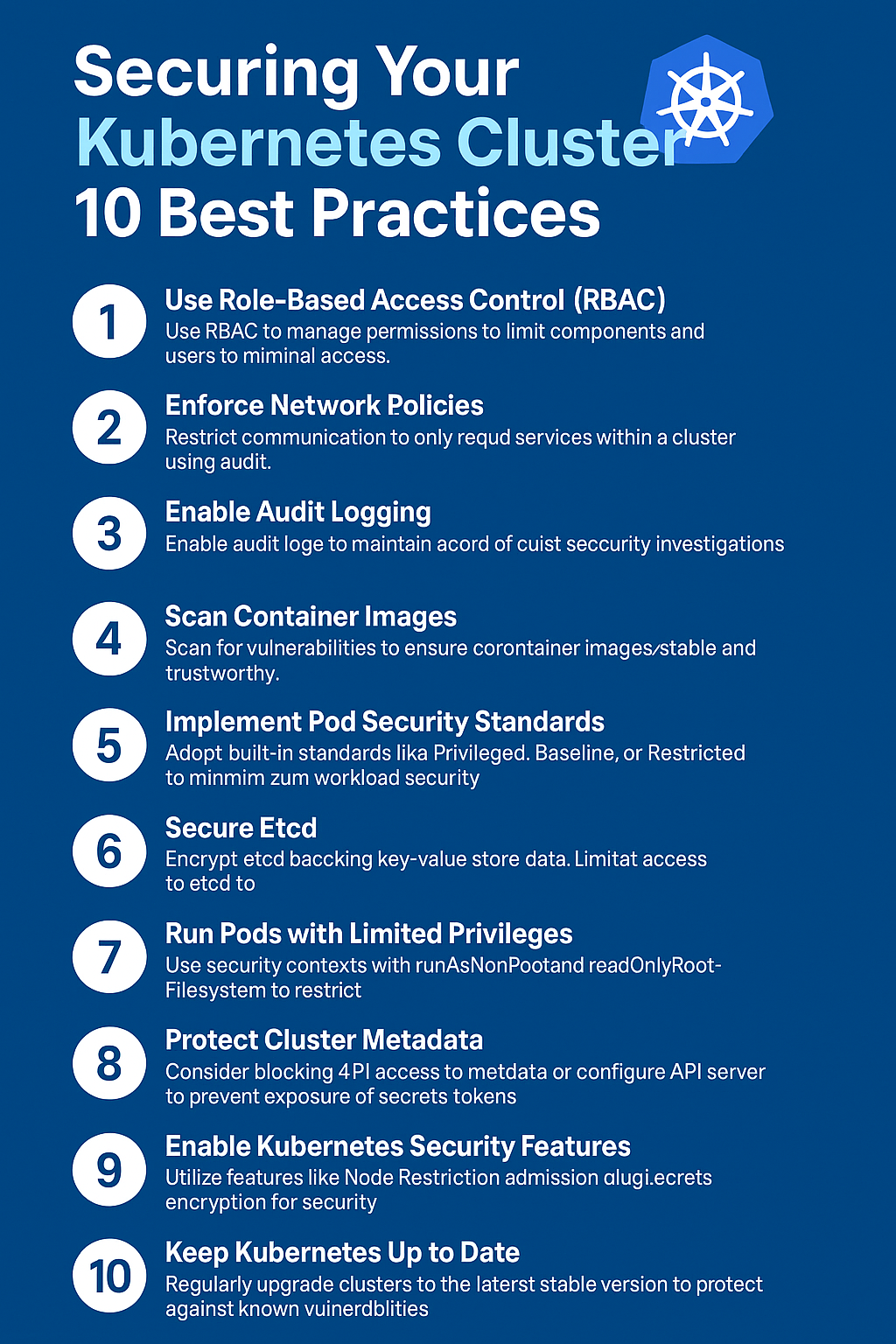 Securing Your Kubernetes Cluster: 10 Best Practices (Beginner to ...