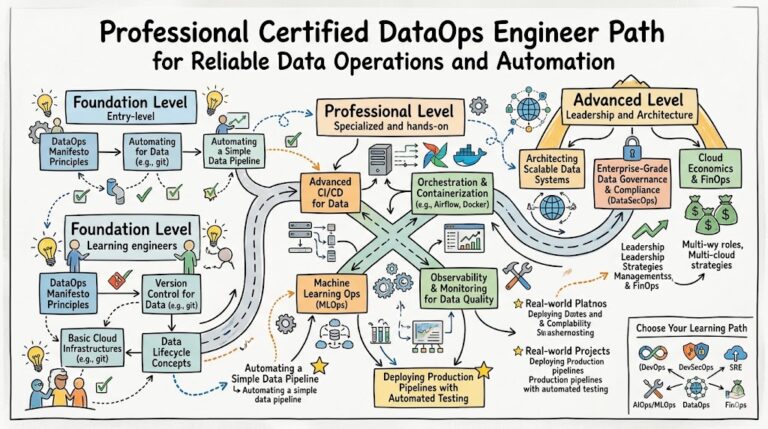 Professional Certified DataOps Engineer Path for Reliable Data ...